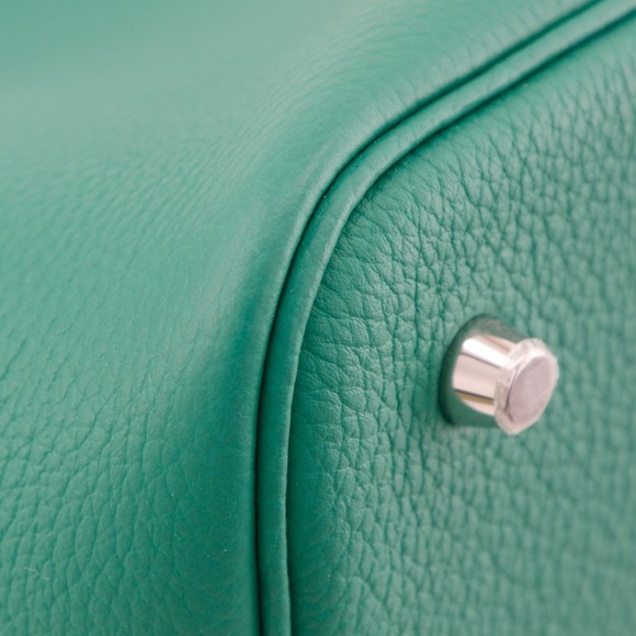 Hermes Hermès Picotin Lock 22 MM Handbag in Taurillon Maurice Vert Gate, 2022... - Picture 6 of 16